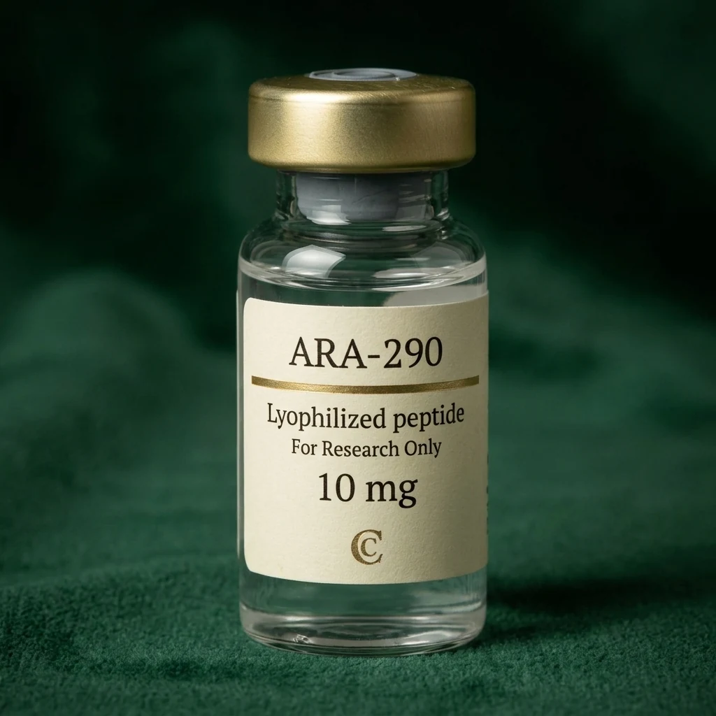 ARA 290 lyophilized peptide vial, Cresten Labs