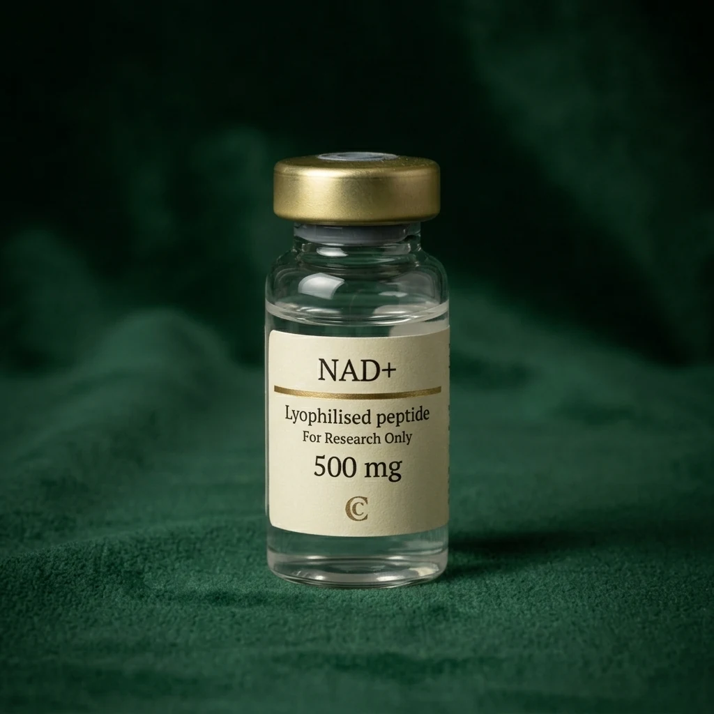 NAD lyophilized peptide vial, Cresten Labs