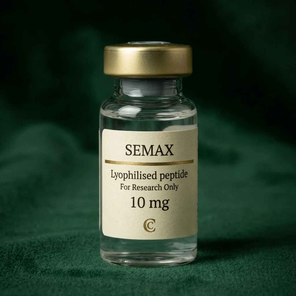 SEMAX lyophilized peptide vial, Cresten Labs